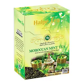 Чай зеленый Moroccan Mint, Halpe Tea, 100 г