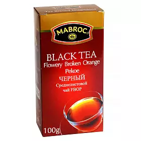 Чай черный FBOP, Mabroc, 100 г