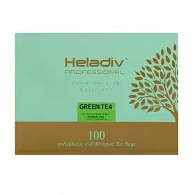 Чай зеленый Professional Line GREEN, HELADIV, в фильтр-пакетах, 100 шт х 2 г