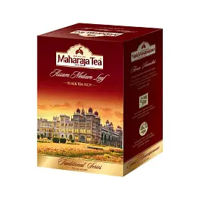Чай черный Ассам, средний лист, Махараджа, 250 г (уцененный товар)