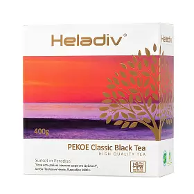 Чай черный PEKOE, HELADIV, 400 г