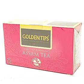 Чай черный Ассам, Golden Tips, в фильтр-пакетах, 25 шт х 2 г
