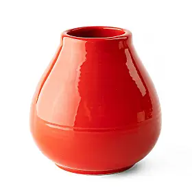 Калабас керамический, красный, 180 мл