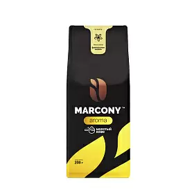 Кофе молотый ароматизированный Французская ваниль (French Vanilla), Marcony AROMA, 200 г