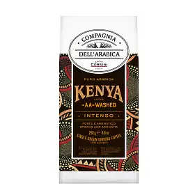 Кофе молотый Puro Arabica Kenya AA Washed, Compagnia Dell'Arabica, 250 г