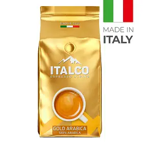 Кофе в зернах Gold Arabica, Italco, 1000 г