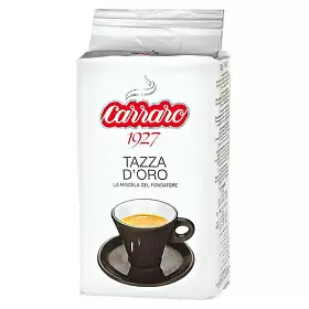 Кофе молотый Carraro Tazza D'Oro, 250 г