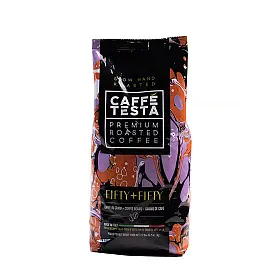 Кофе в зернах FIFTY + FIFTY, CAFFE TESTA, 1000 г