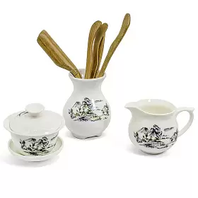 Набор предметов для чайной церемонии "Горы Гао Шань"