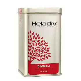 Чай черный DIMBULA (ДИМБУЛА), HELADIV, ж/б, 100 г