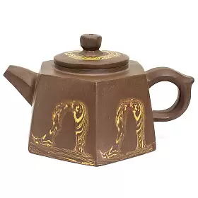 Глиняный чайник "Лю Фан", ручная работа