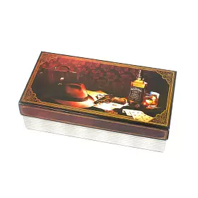 Коробка подарочная "Мужчине" (вар.2), 20х10х5,5 см