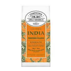 Кофе молотый Puro Arabica India Monsooned Malabar, Compagnia Dell'Arabica, 250 г