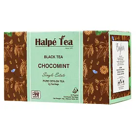 Чай черный Chocomint, Halpe Tea, в пирамидках, 20 шт х 2 г