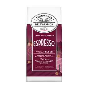 Кофе молотый Puro Arabica Espresso, Compagnia Dell'Arabica, 250 г