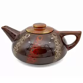 Чайник глиняный "Малиновый щербет", 750 мл