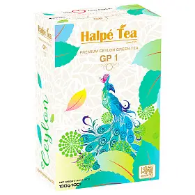 Чай зеленый Ганпаудер, Halpe Tea, 100 г