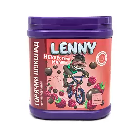 Гранулированный горячий шоколад «LENNY», шоколадно-малиновый, 360 г