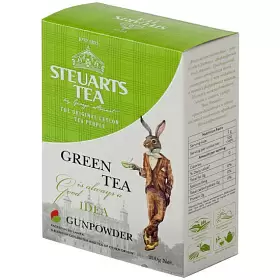 Чай зеленый GUNPOWDER, STEUARTS, 200 г