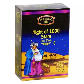 Чай черный с зеленым Ночь 1000 звезд, Mabroc, 100 г