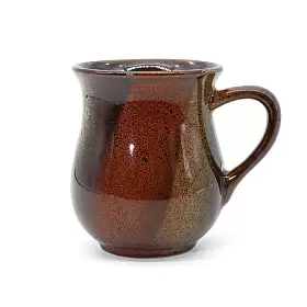 Чашка глиняная "Малиновый щербет", 300 мл