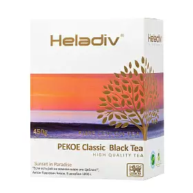 Чай черный PEKOE, HELADIV, 450 г