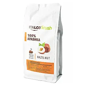 Кофе в зернах ароматизированный Hazelnut (Лесной орех), Italco, 375 г