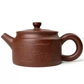 Чайник из исинской глины ДЭ ЧЖУН - Колокол добродетели, 170 мл