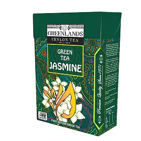 Чай зеленый Jasmine, Greenlands, 100 г