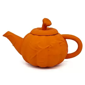 Чайник керамический Pumpkin, оранжевый, 800 мл