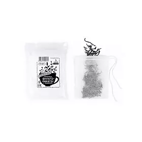 Фильтр-пакеты с завязками для заваривания чая и трав, 7х9 см, 50 шт