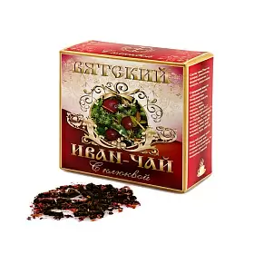 Чайный напиток "Вятский Иван-чай с клюквой", 100 г