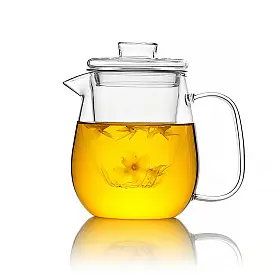 Чайник заварочный стеклянный Фенси, GET&JOY, 550 мл