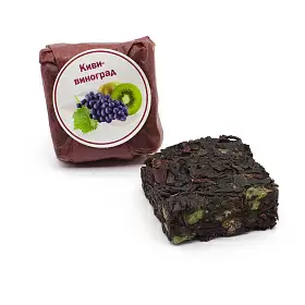 Чай фруктово-ягодный Киви-виноград, кубик 5-7 г