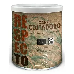 Кофе молотый COSTADORO RESPECTO MOKA 100% ARABICA,  ж/б,  250 г