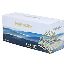 Чай черный EARL GREY, HELADIV, в фильтр-пакетах, 25 шт х 2 г