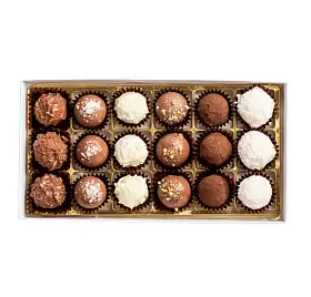 Подарочный набор шоколадных конфет, "Классические трюфели", 18 шт, 230 г