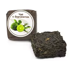 Чай с бергамотом прессованный, кубик 5-7 г (промо)