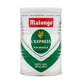 Кофе молотый Malongo Эспрессо, банка 250 г