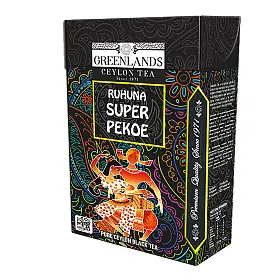 Чай черный Ruhuna Super Pekoe, Greenlands, 100 г