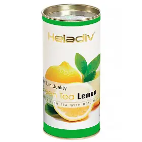 Чай зеленый LEMON (лимон), HELADIV, туба, 100 г