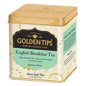 Чай черный Английский завтрак, Golden Tips, ж/б, 100 г