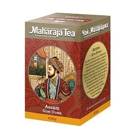 Чай черный индийский байховый Ассам "Дум дума", Махараджа, 100 г