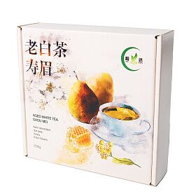 Чай белый Шоу Мэй Лао Бай Ча, блин, 200 г