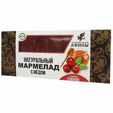 Мармелад сибирский с клюквой, 200 г