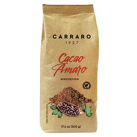 Какао растворимое Carraro Cacao Amaro, 500 г
