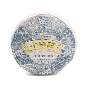 Чай белый "Сяо Бай Тянь", 2020, блин 100 г