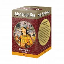 Чай "Махараджа" индийский чёрный байховый "Дарджилинг Тиста" 100 г