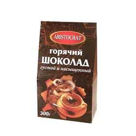 Горячий шоколад "Густой и насыщенный", ARISTOCRAT, 300 г (уцененный товар)