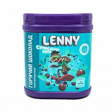 Гранулированный горячий шоколад «LENNY», шоколадно-мятный, 360 г